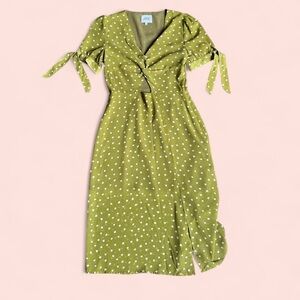 J.O.A Summer Floral Midi Dress